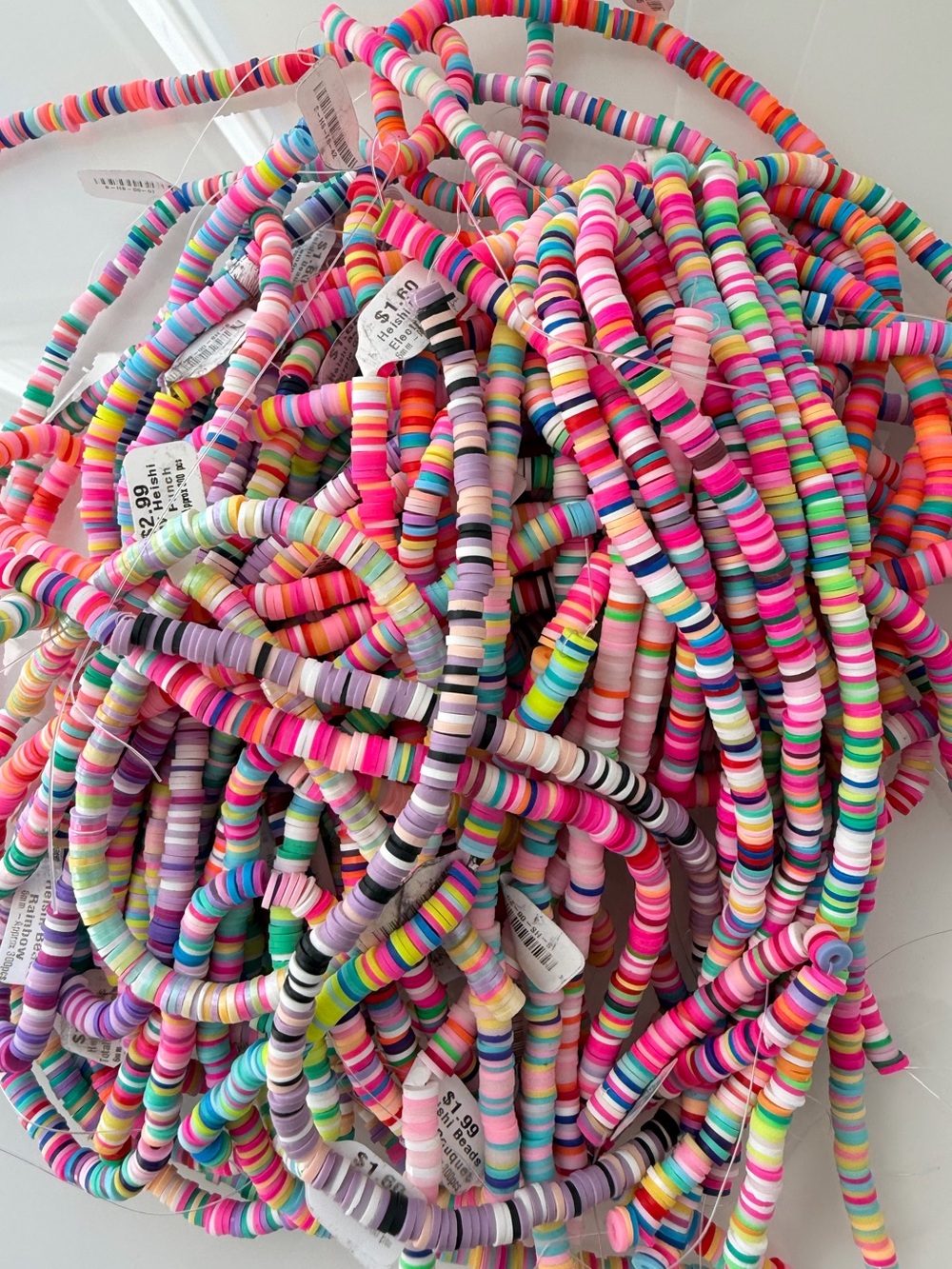 28000 Heishi Beads! HUGE Heishi Collection – Assorted Colors & Styles